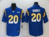 Los Angeles Rams #20 Jalen Ramsey 2020 Royal Vapor Limited Jersey