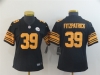 Women's Pittsburgh Steelers #39 Minkah Fitzpatrick Black Color Rush Limited Jersey