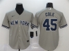 New York Yankees #45 Gerrit Cole Gary Cool Base Jersey