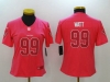 Women's Houston Texans #99 J.J. Watt Pink Vapor Limited Jersey