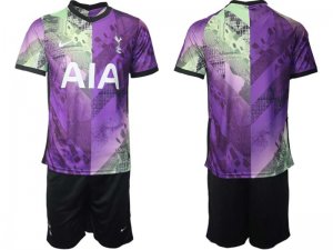 Club Tottenham Hotspur Custom #00 Away Purple 2021/22 Soccer Jersey