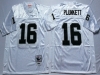 Oakland Raiders #16 Jim Plunkett 1980 Throwback White Jersey