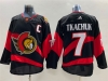 Ottawa Senators #7 Brady Tkachuk Black 2022/23 Reverse Retro Jersey