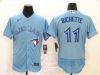 Toronto Blue Jays #11 Bo Bichette Alternate Light Blue Flex Base Jersey