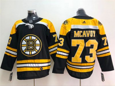 Boston Bruins #73 Charlie McAvoy Black Jersey