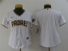 Women's San Diego Padres White Cool Base Team Jersey