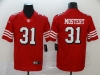 San Francisco 49ers #31 Raheem Mostert Red Color Rush Limited Jersey