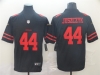 San Francisco 49ers #44 Kyle Juszczyk Black Vapor Limited Jersey