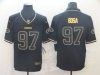 San Francisco 49ers #97 Nick Bosa Black Gold Vapor Limited Jersey