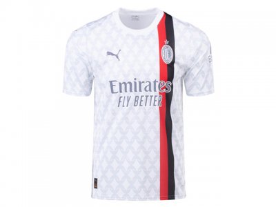 Club AC Milan #00 Away White 2023/24 Soccer Custom Jersey