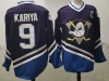 Anaheim Mighty Ducks #9 Paul Kariya Purple Reverse Retro C Patch Jersey