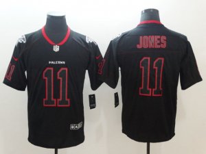 Atlanta Falcons #11 Julio Jones Lights Out Black Vapor Limited Jersey