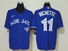 Toronto Blue Jays #11 Bo Bichette Blue Cool Base Jersey
