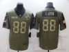 Dallas Cowboys #88 Ceedee Lamb 2021 Olive Camo Salute To Service Limited Jersey