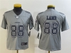 Youth Dallas Cowboys #88 CeeDee Lamb Gray Atmosphere Fashion Limited Jersey