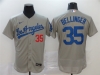 Los Angeles Dodgers #35 Cody Bellinger Gary 2020 Flex Base Jersey