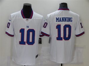 New York Giants #10 Eli Manning White Color Rush Limited Jersey