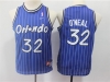 Youth Orlando Magic #32 Shaquille O'Neal Throwback Blue Jersey