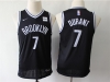 Youth Brooklyn Nets #7 Kevin Durant Black Swingman Jersey