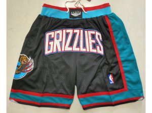 Memphis Grizzlies Just Don Grizzlies Black Basketball Shorts
