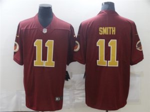 Washington Football Team #11 Alex Smith Alternate Burgundy Vapor Limited Jersey