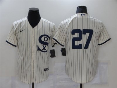 Chicago White Sox #27 Lucas Giolito White 2021 Field of Dreams Cool Base Jersey