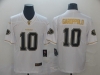 San Francisco 49ers #10 Jimmy Garoppolo White Golden 100th Vapor Limited Jersey
