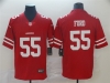 San Francisco 49ers #55 Dee Ford Red Vapor Limited Jersey