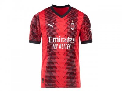 Club AC Milan #00 Home Red 2023/24 Soccer Custom Jersey