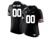 NCAA Ohio State Buckeyes Custom #00 Black College Football Jersey
