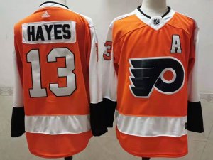 Philadelphia Flyers #13 Kevin Hayes Orange Jersey