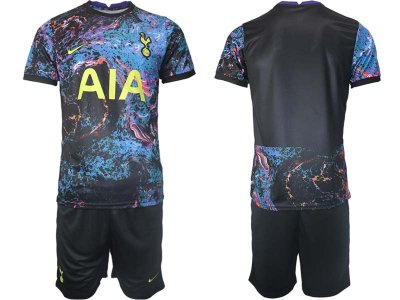 Club Tottenham Hotspur Custom #00 Away Black 2021/22 Soccer Jersey