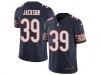 Chicago Bears #39 Eddie Jackson Blue Vapor Limited Jersey