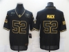 Chicago Bears #52 Khalil Mack 2020 Black Gold Salute To Service Limited Jersey