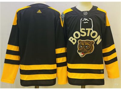 Boston Bruins Blank Black 2023 Winter Classic Jersey