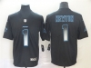 Carolina Panthers #1 Cam Newton Black Arch Smoke Limited Jersey