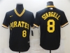 Pittsburgh Pirates #8 Willie Stargell Black Cooperstown Collection Jersey