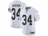 Las Vegas Raiders #34 Bo Jackson White Vapor Limited Jersey