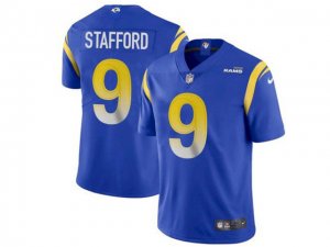 Youth Los Angeles Rams #9 Matthew Stafford Royal Vapor Limited Jersey
