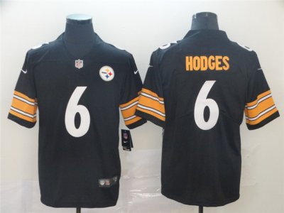 Pittsburgh Steelers #6 Devlin Hodges Black Vapor Limited Jersey