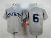 Detroit Tigers #6 Al Kaline 1968 Throwback Gray Jersey