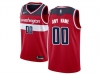 Washington Wizards Custom #00 Red Swingman Jersey