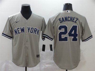 New York Yankees #24 Gary Sanchez Gary Cool Base Jersey