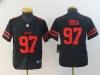 Youth San Francisco 49ers #97 Nick Bosa Black Vapor Limited Jersey