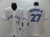 Toronto Blue Jays #27 Vladimir Guerrero Jr. White Cool Base Jersey