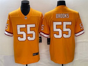 Tampa Bay Buccaneers #55 Derrick Brooks Orange F.U.S.E. Vapor Limited Jersey