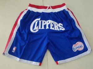 Los Angeles Clippers Just Don Clippers Blue Basketball Shorts
