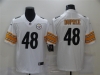 Pittsburgh Steelers #48 Bud Dupree White Vapor Limited Jersey