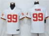 Women's Washington Football Team #99 Chase Young White Vapor Limited Jersey