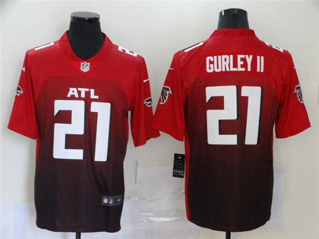 Atlanta Falcons #21 Todd Gurley II 2020 Red Vapor ...
